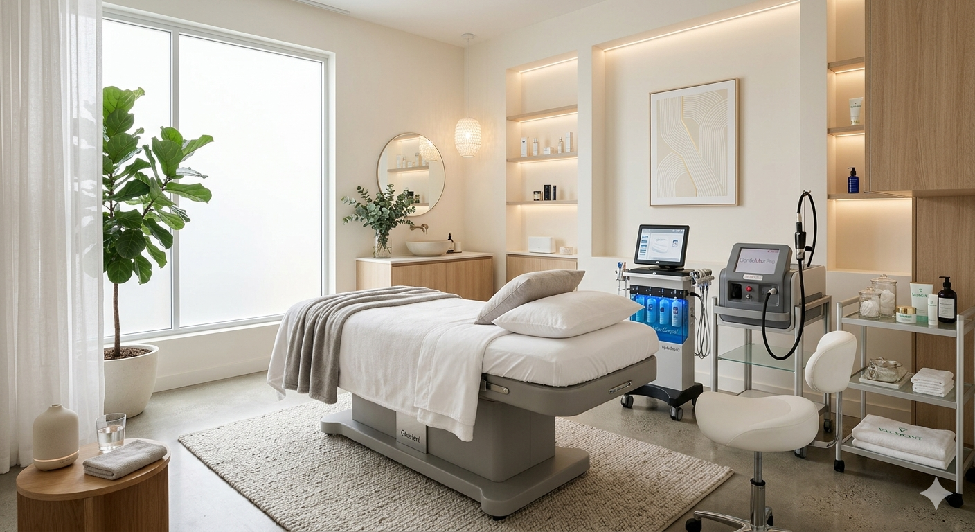 Optimized Google Business Profile for a med spa