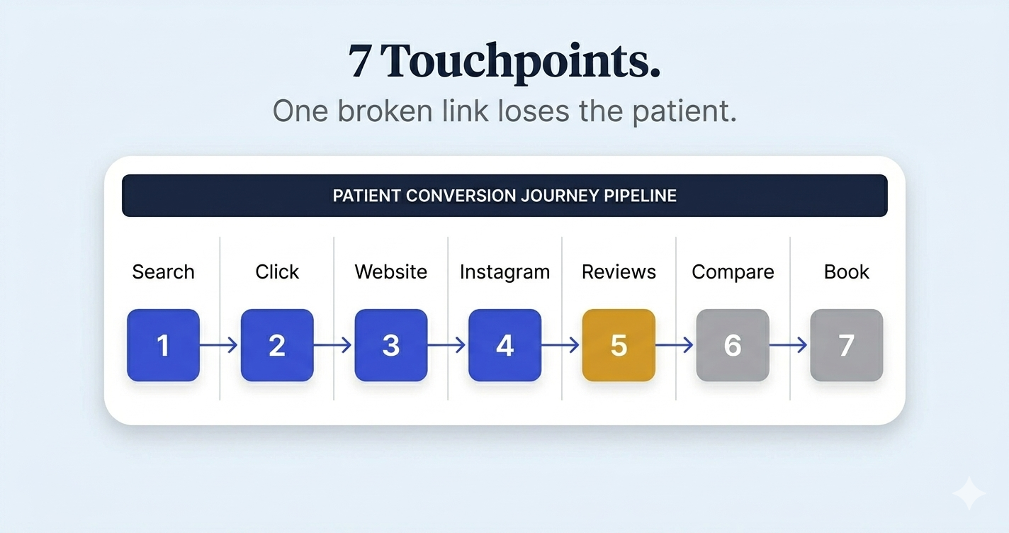 The Med Spa Patient Journey: 7 Touchpoints Between 'I Need Botox' and Booking