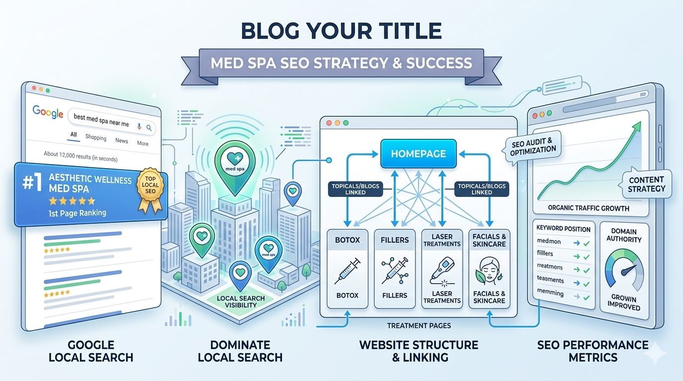 Common med spa marketing mistakes and growth blockers overview